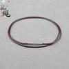 Cuerda de Cera Cuerda para Colgante Cuerda de Cuero DIY Cuerda para Collar Cuerda para Halter Cuerda para Clavícula No Temer al Agua Hebilla de Mijo Cuerda para Colgante de Verano