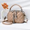 Bolsa Pequena Feminina Lingge Transversal Bolsa Pequena 2025 Texto Nova Bolsa Transversal Bolsa de Mão Mini Bolsa de Ombro Bolsas