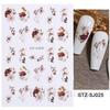 Adesivos de nail art novos transfronteiriços ins figura Flor linha kapok cola traseira adesivos de unha atacado unha unha