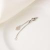 Platino Chapado en Cobre Correas Altas Ajustables con Cuentas Cadena Extendida Cadena de Cola Pulsera Collar de Perlas Hecho a Mano DIY Cadena Extensible Retráctil