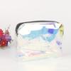 Bolsa Cosmética Colorida de PVC Impermeable con Cierre de Cremallera Bolsa Estéreo Reforzada de Cobre con Forma de Tambor
