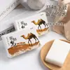 Jabón Esencial de Leche de Camello 100g, Jabón Limpiador e Hidratante, Jabón Artesanal al por Mayor, Regalo Souvenir, Venta al por Mayor y Dropshipping del Fabricante