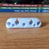 Organizador de Cables de Datos, Enrollador de Cables de Silicona, Clip de Almacenamiento para Cables de Alimentación y Cables de Escritorio, Soporte de Cable Autoadhesivo, Antienredos