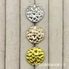 Botões de metal com padrão de casca enrugada, adequados para ternos, casacos de tricô e casacos de lã; botões decorativos simples e versáteis, costurados à mão