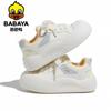 Sapatos Brancos do Pato Baba Desenho Animado Sapatos de Solado Grosso para Dedão do Pé Feminino 2025 Outono Novo Campus Casual Nicho Sapatos de Pão