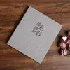 Álbum de Fotos Universal Hecho de Papel Kraft, Laminado a Mano y Tipo Adhesivo, para Conservar Fotos Antiguas