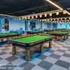 Mesa de Billar de Nueve Bolas de Lujo Sexta Generación para Hogar Interior Estándar Adulto Mesa de Billar Multifuncional Americana Mesa de Ping Pong