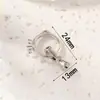 Cobre Chapado en Oro de 18 Quilates Zirconia de Alta Retención de Color Conector de Nudo de Cuerda Cierre de Collar de Perlas Accesorios de Joyería DIY de Alta Gama