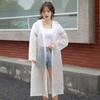Marca Adulto Engrosado Eva Impermeable y Cortavientos Poncho de Senderismo Impermeable Transparente de Cuerpo Completo Fabricante Mayorista con Capucha