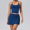 Conjunto Deportivo Transfronterizo con Sensación de Piel Desnuda con Cintura, Conjunto de Yoga Anti-Exposición para Mujer, Conjunto Ajustado para Correr al Aire Libre y Fitness 2013