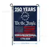 Set de Decoración de Bandera Americana del 250 Aniversario Transfronterizo, Bandera Conmemorativa, Bandera en Forma de Abanico, Bandera del Día de la Independencia, Cubierta/Cortina de Puerta