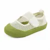Nuevos Zapatos de Malla para Niños Verano 2024 con Suelas Suaves y Transpirables Zapatos Deportivos Infantiles para Guardería Zapatos de Interior para Niños y Niñas