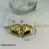 Pendientes geométricos de acero inoxidable a rayas estilo ins transfronterizos europeos y americanos, modernos y versátiles, venta al por mayor de fabricantes de pendientes transfronterizos