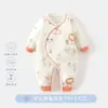 Ropa para bebé, mameluco para gatear de recién nacido, suave y sin costuras, mameluco de mariposa para recién nacido, mameluco acolchado de invierno para bebé 50g