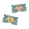 60857 Cobre Hecho a Mano Bricolaje Accesorios Básicos Adornos para el Cabello Materiales Hanfu 30*55mm