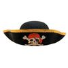 Venta al por mayor de sombreros de fieltro, sombreros de pirata, sombreros decorativos con calaveras impresas ecológicas, sombreros para eventos de carnaval y Halloween europeos y americanos