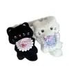 Fofo Bichinho de Pelúcia com Guizo Pingente Gatinho Chaveiro de Mochila para Menina Pingente de Boneca Pingente de Presente para Casal