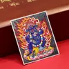 Dzambala Negro pintado tibetano pintura Thangka pintada a mano lienzo central impresión microchorro Thangka cultural y creativo Zakiralam al por mayor