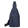 Bolso de Pecho para Hombre Nuevo Versátil Bolso Cruzado en el Pecho Ligero Tela Oxford Multicapa Viaje Deportes Bolso de un Solo Hombro Mochila de Moda