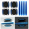 Pegatinas para Manijas de Puerta de Coche, Pegatinas para Tazón de Puerta, Tiras de Película Adhesiva Reflectante Universal Decorativa Resistente a Rayones, Protección de Pintura, Anticolisión