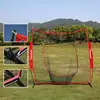Padeen Venta Caliente 7*233.1cm Red de Práctica de Béisbol con Agujeros para Golpear, Atrapar y Lanzar Red de Práctica de Béisbol para Interiores y Exteriores