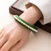 Pulseras de Madera Incrustada con Cuentas Retro Más Vendidas Globalmente, Pulseras Exageradas Versátiles, Modernas y Geniales, Accesorios, Pulseras Especiales de Comercio Exterior