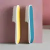 Mango de cepillo de lavado de ropa color macarrón, cerdas suaves, cepillo para lavar zapatos, cepillo de limpieza para estudiantes, cepillo de limpieza portátil de viaje