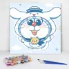 20*20 Pintura al Óleo Digital de Dibujos Animados de Anime Pintura Decorativa DIY para Colorear Hecha a Mano para Niños Stock Listo Pintura al Óleo Digital al por Mayor