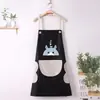 Nuevo delantal mujer manga larga impermeable a prueba de aceite cocina cocinar hogar adulto hombres bata delantal de cintura uniforme de trabajo