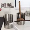 Novo suporte de tampa de panela de aço inoxidável, porta-colher e espátula, prateleira de armazenamento de cozinha, suporte para tábua de corte, prateleira de armazenamento vertical