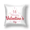 Fronha de Travesseiro Casa Almofada Sofá Mesa de Cabeceira Decoração Foto de Amor Almofada Rosa Fronha Estampada Dia dos Namorados