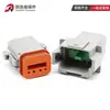 Conector Automotivo DT06-2S conector à prova d'água DT04-12PA terminal macho e fêmea para chicote de fiação plug-in plug