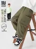 Pantalones para Niños Duoduo, Estilo Primavera y Otoño, Pantalones para Deportes al Aire Libre Estilo Ropa de Trabajo, Pantalones Casuales Sueltos para Niños, Pantalones Largos para Niños Mayores
