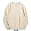 Moletom Amazon transfronteiriço 230g algodão penteado pesado, unissex, corte solto, ombro caído, moletom casual básico