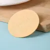 Esponja de Pulpa de Madera Compresa de Color Sólido Redonda para Lavar Platos Esponja de Pulpa de Madera Almohadilla Limpiadora y Depuradora Paño Absorbente Esponja para Lavar Platos Transfronterizo