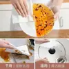 Paño de Limpieza Desechable para Cocina, Engrosado, Lavable, Estampado, Doble Uso para Limpieza Seca y Húmeda, Estropajo sin Pelusa