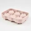 Molde de Bola de Gelo de Silicone para Whiskey Bandeja de Gelo Caixa de Gelo Molde de Gelo Molde de Cubo de Gelo Bar Grau Alimentício Uso Doméstico