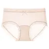 Ropa Interior de Encaje de Malla para Mujer, Refuerzo de Seda Sin Costuras, Seda de Hielo Ultradelgada, Estilo Nuevo, Estilo Pura Deseo, Pantalones Cortos de Triángulo para Niñas