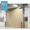 Puerta Enrollable Eléctrica Comercial de Aleación de Aluminio para Tiendas, Antirrobo, Puerta Enrollable Gruesa de una o Dos Caras, Estilo Lujo Ligero, Automática