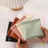 Bolsa de Almacenamiento Auto-Cerrable con Banda Elástica de PU para Cables de Datos y Auriculares, Mini Bolsa Portátil tipo Labial, Billetera