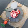 Bomba de Óleo Submersível Vermelha Tanque de Óleo Bomba Profissional à Prova de Explosão Elétrica Submersível de Óleo Alto Fluxo Alta Pressão