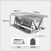 Parrilla de Acero Inoxidable Portátil para Barbacoa Camping Picnic Parrilla Plegable para Barbacoa Parrilla Multiusos para Uso en Exteriores