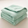 Colcha de Toalla de Algodón Verano Oficina Manta para Siesta Cubre Manta Algodón Puro Manta Acondicionador de Aire Manta para Sofá Uso en Cama
