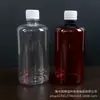 Garrafa Plástica de 500ml Garrafa PET Garrafa Transparente para Embalagem de Líquidos Garrafa para Álcool Loção Desinfetante Álcool em Gel Garrafa Ko