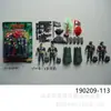 Casa de Brincar Tradicional para Exportação Infantil Conjunto Militar Brinquedos/12cm Paraquedas Modelo de Brinquedo Militar