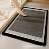 Tapete de Chão Absorvente de Diatomito para Banheiro Transfronteiriço Tapete de Porta para Vaso Sanitário Doméstico Antiderrapante Tapete para os Pés do Vaso Sanitário