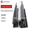 EPDM braçadeira Tira de vedação de borracha Aço inoxidável U-braçadeira Tira de vedação de borda Almofada do tanque de combustível