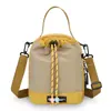 Nova Mochila Multifuncional de Nylon, Bolsa de Ombro Estilosa e na Moda, Nova Bolsa Fashion, Mini Bolsa de Celular Tendência Color-Blocking