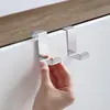 Gancho z traseiro de porta de aço inoxidável gancho plano de porta divisória de gaveta de mesa de escritório gancho traseiro de porta gancho s