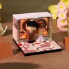 Regalos Creativos para el Día de San Valentín Chino, Souvenirs Culturales y Creativos de Boda, Bloc de Notas Estéreo 3D, Calendario de Escultura de Papel, Adornos de Escritorio